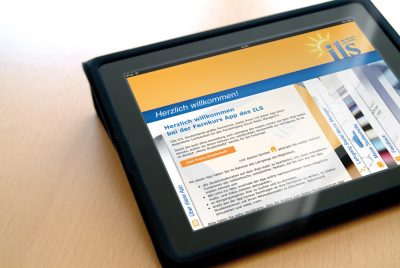 Interaktive Lernumgebung: Die iPad App zum ILS-Fernlehrgang Social Media Manager/in
